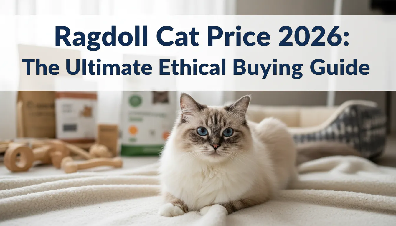 2026 guide on the price of Ragdoll cats with ethical buying tips and factors influencing the cost.